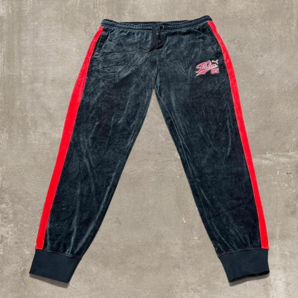 vintage y2k puma velour trackpants XL